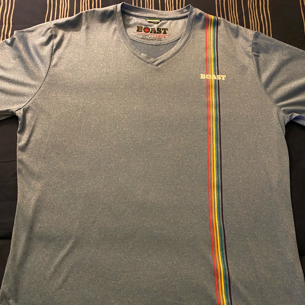 Men’s Large Boast Sky Blue Shirt Sleeve Tee